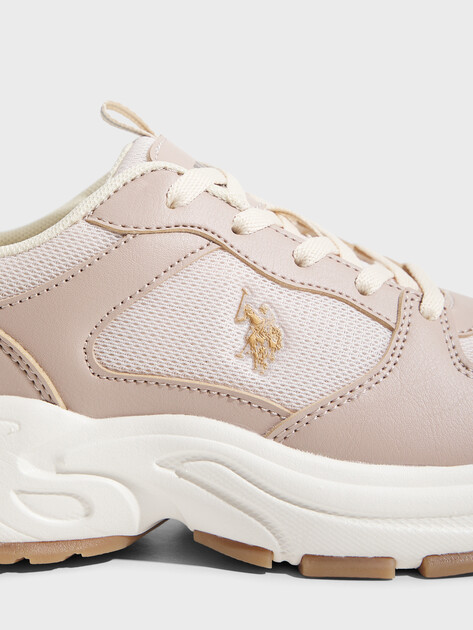 Женские кроссовки U.S.POLO ASSN. SORLEY, Артикул 102064863, серовато-розовый | 4778784. Ракурс 3 Женские кроссовки U.S.POLO ASSN. SORLEY, Артикул 102064863, серовато-розовый | 4778784. Ракурс 3