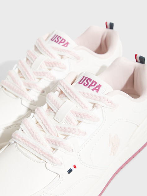 Женские кеды U.S.POLO ASSN. ZELDA, Артикул 102064018, белый | 4778840. Ракурс 3 Женские кеды U.S.POLO ASSN. ZELDA, Артикул 102064018, белый | 4778840. Ракурс 3