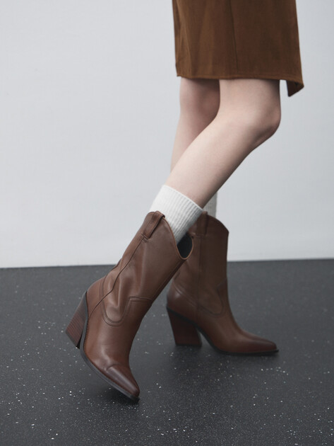 Казаки TENDANCE, Артикул GLC9769-01, коричневый | 4781971. Ракурс 6 Казаки TENDANCE, Артикул GLC9769-01, коричневый | 4781971. Ракурс 6