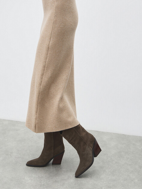 Казаки TENDANCE, Артикул GLC9769-01, серо-коричневый | 4781978. Ракурс 6 Казаки TENDANCE, Артикул GLC9769-01, серо-коричневый | 4781978. Ракурс 6