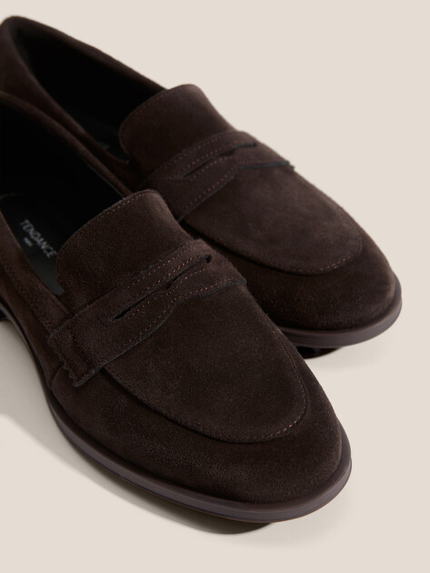 Женские лоферы TENDANCE, Артикул GLC9775-01, шоколадный | 4784476. Ракурс 3