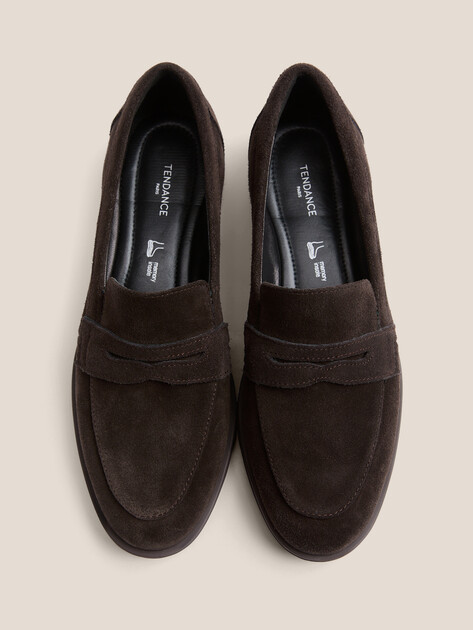 Женские лоферы TENDANCE, Артикул GLC9775-01, шоколадный | 4784476. Ракурс 4