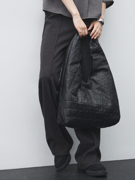 Женская сумка  BRONX puff-y, Артикул 21034-WE, черный | 4787999. Ракурс 5