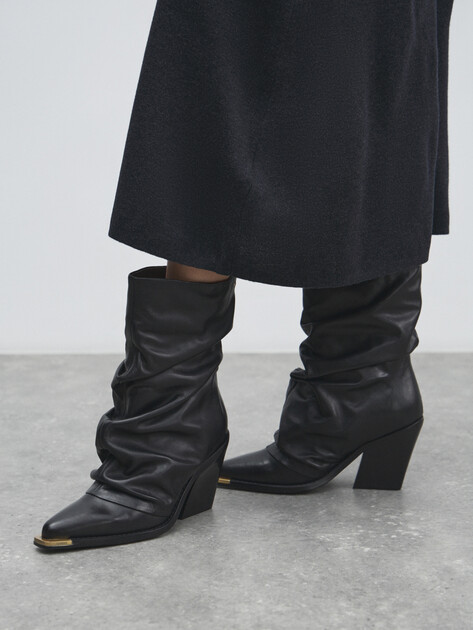 Казаки BRONX new-kole, Артикул 34365-A, черный | 4788023. Ракурс 6 Казаки BRONX new-kole, Артикул 34365-A, черный | 4788023. Ракурс 6