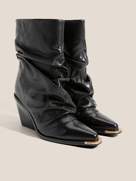 Казаки BRONX new-kole, Артикул 34365-A, черный | 4788023. Ракурс 2