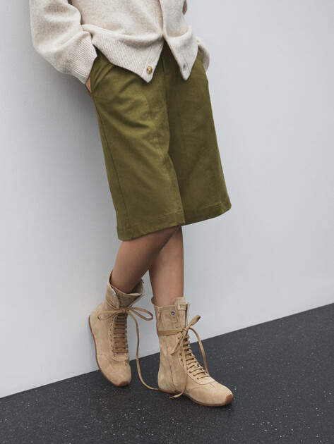 Женские полусапоги BRONX myr-aa, Артикул 47639-C, пыльно-бежевый | 4788099. Ракурс 6