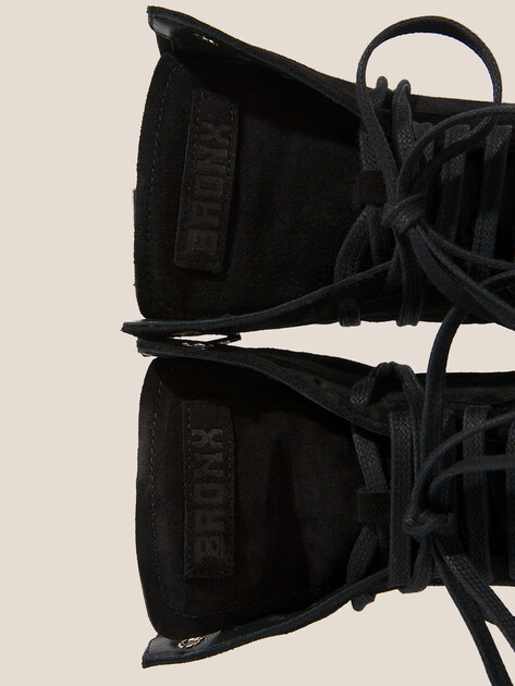 Женские полусапоги BRONX myr-aa, Артикул 47639-CC, черный | 4788114. Ракурс 3 Женские полусапоги BRONX myr-aa, Артикул 47639-CC, черный | 4788114. Ракурс 3