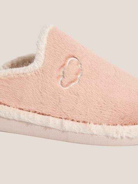 Женская домашняя обувь LA MAISON DE L'ESPADRILLE, Артикул 9060, пыльно-розовый | 4789898. Ракурс 3