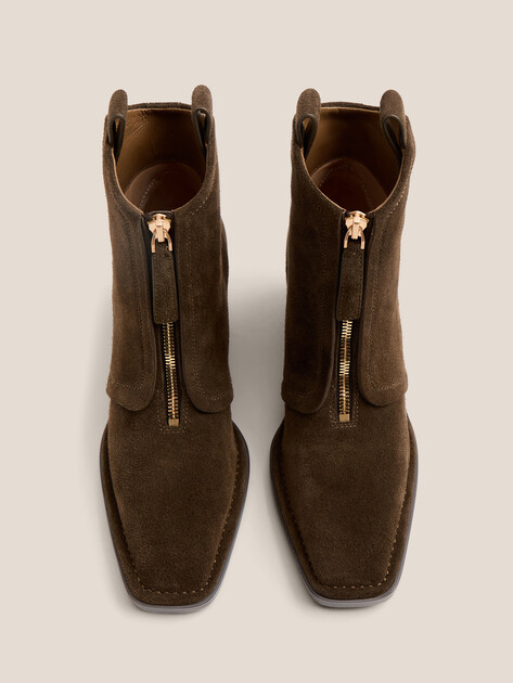 Казаки TENDANCE, Артикул LT2642-0501, коричневато-зеленый | 4791915. Ракурс 4