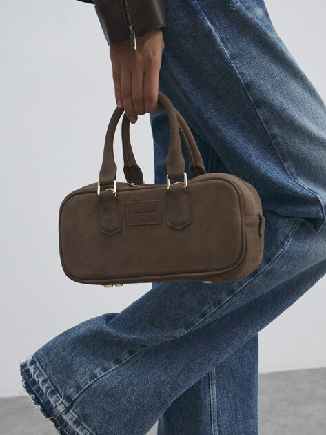 Женская сумка  MAISON DAVID, Артикул JADE, серовато-коричневый | 4792431. Ракурс 5