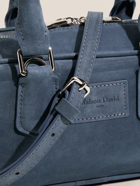 Женская сумка  MAISON DAVID, Артикул JADE, серовато-синий | 4792439. Ракурс 2