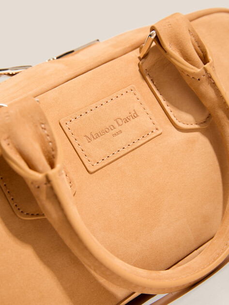 Женская сумка  MAISON DAVID, Артикул JADE, горчичный | 4792453. Ракурс 2
