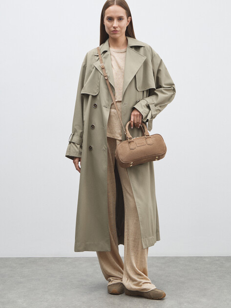 Женская сумка  MAISON DAVID, Артикул JADE, бежевый | 4792459. Ракурс 5