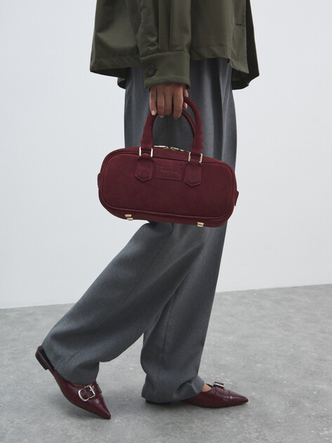 Женская сумка MAISON DAVID, Артикул JADE, бордовый | 4792471. Ракурс 6 Женская сумка MAISON DAVID, Артикул JADE, бордовый | 4792471. Ракурс 6