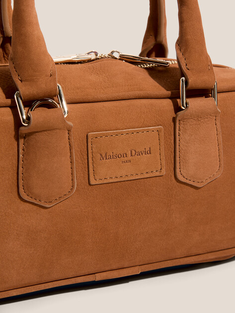 Женская сумка  MAISON DAVID, Артикул JADE, коричнево-оранжевый | 4792473. Ракурс 2