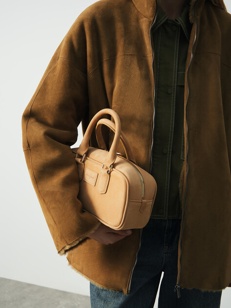 Женская сумка  MAISON DAVID, Артикул JADE, песочно-бежевый | 4792479. Ракурс 5