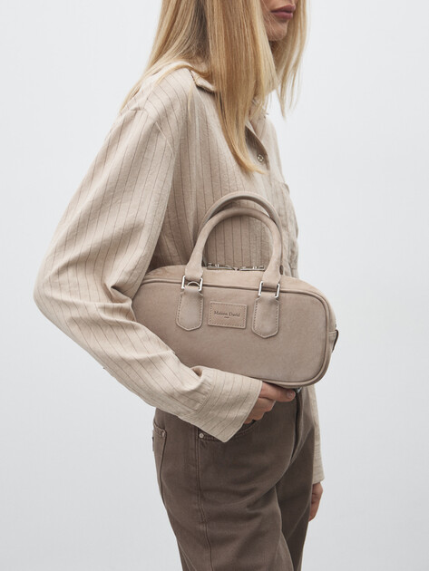 Женская сумка  MAISON DAVID, Артикул JADE, пыльно-бежевый | 4792483. Ракурс 5