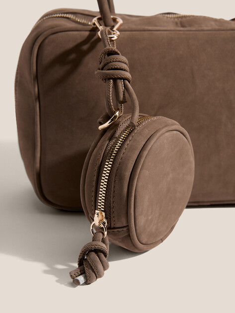 Женская сумка  CALZETTI, Артикул AGATA MINI, серовато-коричневый | 4792772. Ракурс 2