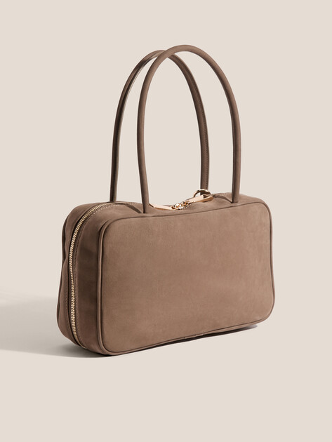 Женская сумка  CALZETTI, Артикул AGATA MINI, серовато-коричневый | 4792772. Ракурс 3
