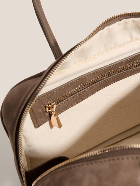 Женская сумка  CALZETTI, Артикул AGATA MINI, серовато-коричневый | 4792772. Ракурс 4