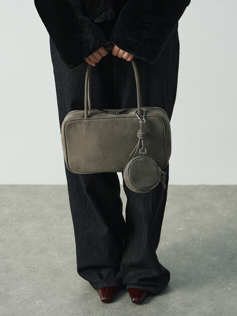 Женская сумка  CALZETTI, Артикул AGATA MINI, зеленовато-серый | 4792818. Ракурс 5