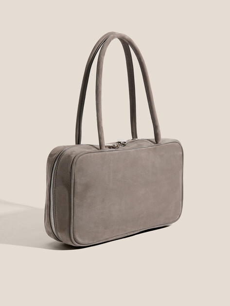 Женская сумка  CALZETTI, Артикул AGATA MINI, зеленовато-серый | 4792818. Ракурс 3