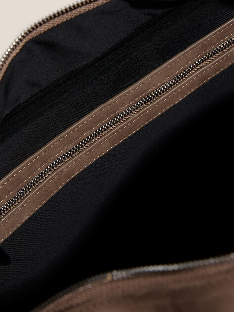 Женская сумка  CALZETTI, Артикул AGATA, серо-коричневый | 4792831. Ракурс 4