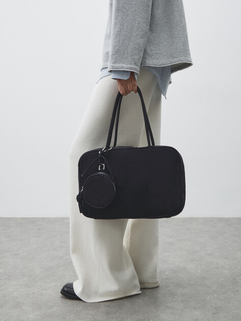 Женская сумка  CALZETTI, Артикул AGATA, черно-синий | 4792847. Ракурс 5