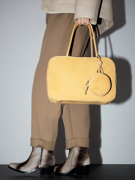 Женская сумка CALZETTI, Артикул AGATA, горчичный | 4792851. Ракурс 5 Женская сумка CALZETTI, Артикул AGATA, горчичный | 4792851. Ракурс 5