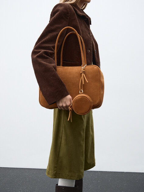 Женская сумка  CALZETTI, Артикул AGATA, коричнево-оранжевый | 4792871. Ракурс 5