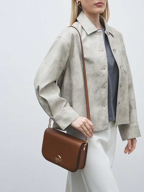 Кросс-боди MICHAEL KORS, Артикул 30S4GD8M2L(K), светло-коричневый | 4794442. Ракурс 5