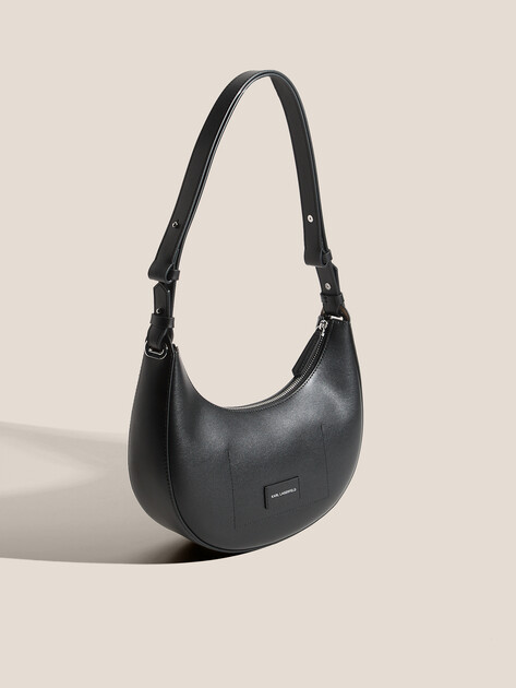 Женская сумка  KARL LAGERFELD k/circle moon bag, Артикул A3W30060, черный | 4794559. Ракурс 3