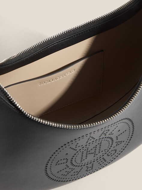 Женская сумка  KARL LAGERFELD k/circle moon bag, Артикул A3W30060, черный | 4794559. Ракурс 4