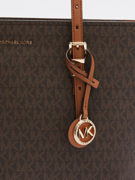 Женский тоут MICHAEL KORS MD EW TZ TOTE, Артикул 30T5GQNT2B(K), темно-коричневый | 4795529. Ракурс 2