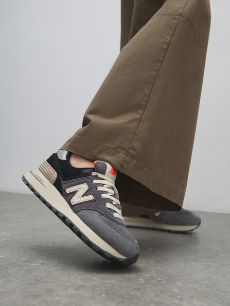 Женские кроссовки NEW BALANCE 574, Артикул U574L, серый | 4795674. Ракурс 6