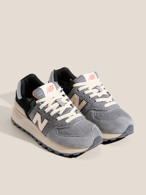 Женские кроссовки NEW BALANCE 574, Артикул U574L, серый | 4795674. Ракурс 2