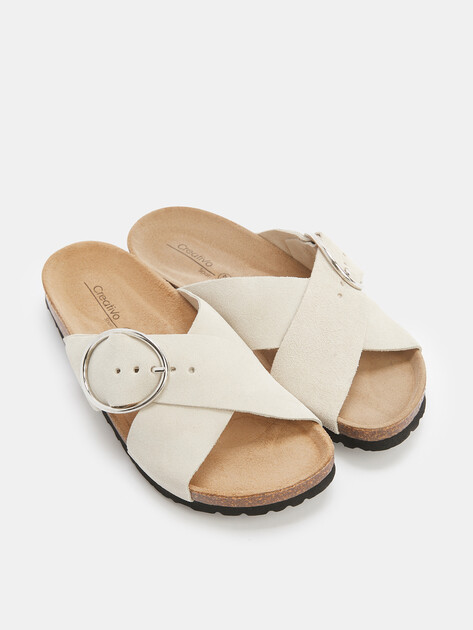 Женские шлепанцы CREATIVO SPAIN, Артикул 8837/510/001, пыльно-бежевый | 4796566. Ракурс 5 Женские шлепанцы CREATIVO SPAIN, Артикул 8837/510/001, пыльно-бежевый | 4796566. Ракурс 5
