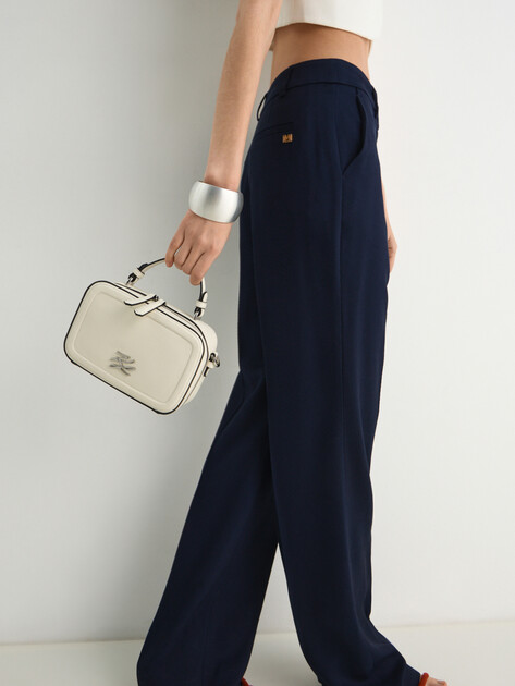 Женская сумка  KARL LAGERFELD k/autograph sm tph crossbody, Артикул B1W30269, молочно-белый | 4797245. Ракурс 5