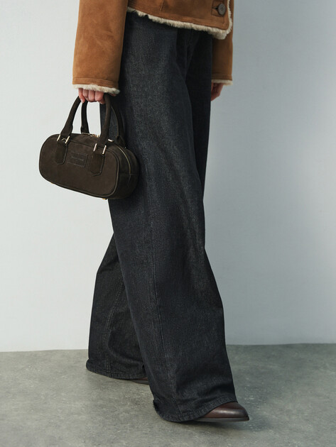 Женская сумка  MAISON DAVID, Артикул JADE MINI, шоколадный | 4798694. Ракурс 5