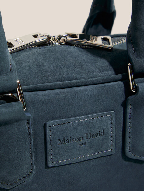 Женская сумка  MAISON DAVID, Артикул JADE, серо-синий | 4798750. Ракурс 2
