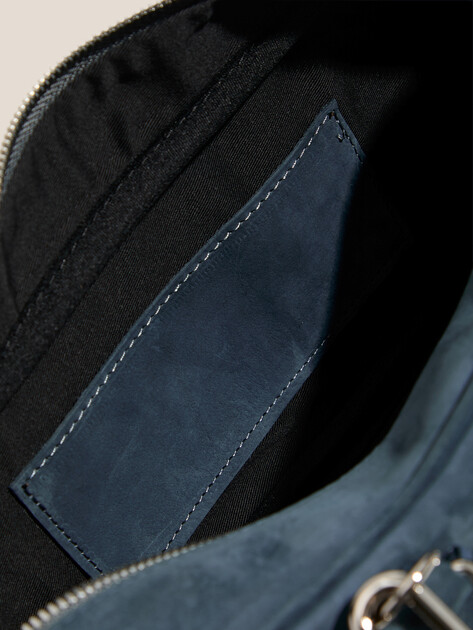 Женская сумка  MAISON DAVID, Артикул JADE, серо-синий | 4798750. Ракурс 4