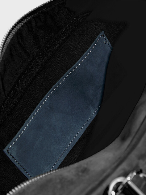 Женская сумка  MAISON DAVID, Артикул JADE, серо-синий | 4798750. Ракурс 4