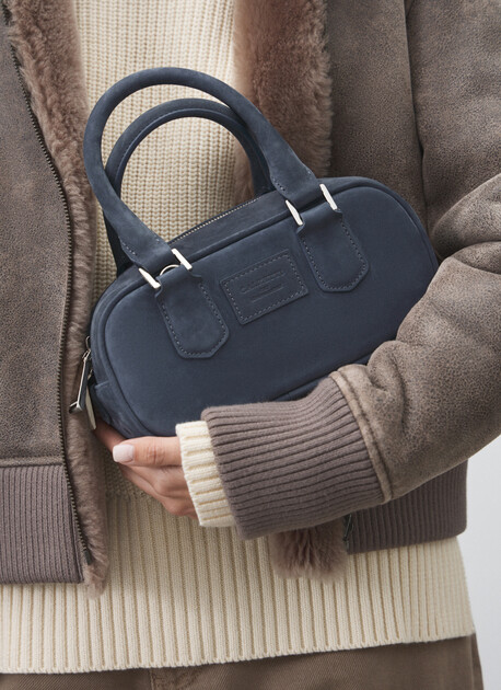 Женская сумка  CALZETTI, Артикул JADE, серо-синий | 4798752. Ракурс 5