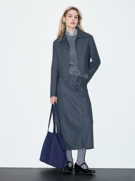 Женская куртка MAISON DAVID, Артикул ROXANE_DR, графитовый | 4799647. Ракурс 2 Женская куртка MAISON DAVID, Артикул ROXANE_DR, графитовый | 4799647. Ракурс 2