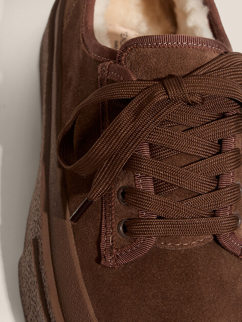 Женские кеды TENDANCE, Артикул HC52060-1, темно-коричневый | 4800887. Ракурс 3