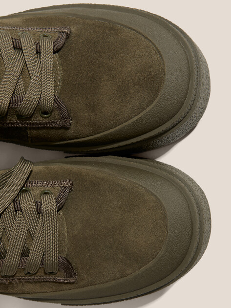 Женские кеды TENDANCE, Артикул HC52060-1, хаки | 4800888. Ракурс 3