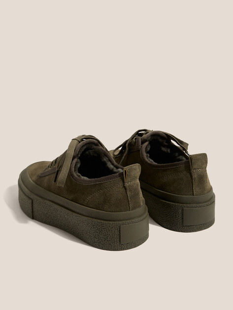 Женские кеды TENDANCE, Артикул HC52060-1, хаки | 4800888. Ракурс 5