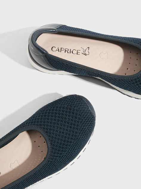 Женские балетки CAPRICE KAIAFLY, Артикул 9-9-24702-46, темно-синий | 4802040. Ракурс 3