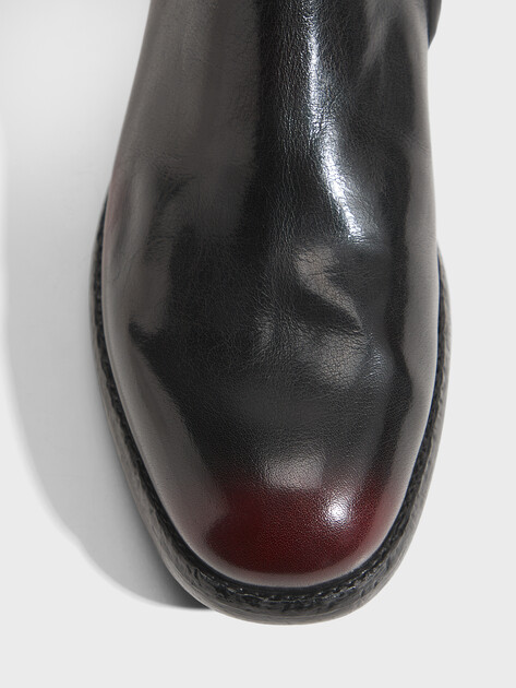 Мужские Ботинки Maison david TTFY6801-02 темно-бордовый