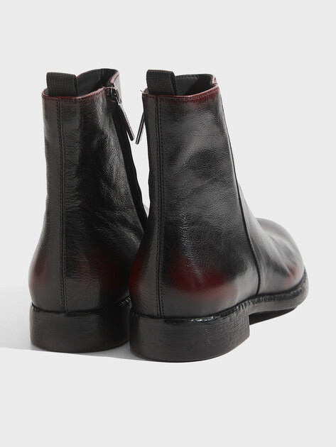 Мужские Ботинки Maison david TTFY6801-02 темно-бордовый